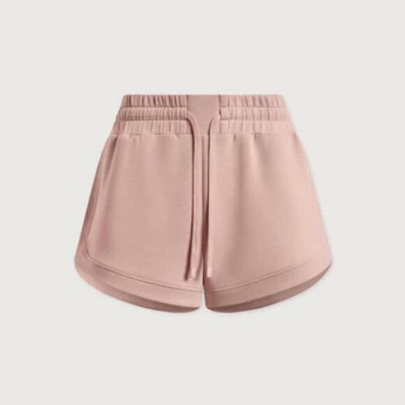 Varley Pants - Varley DoubleSoft Ollie High Rise Shorts 3.5” Light Pink Small